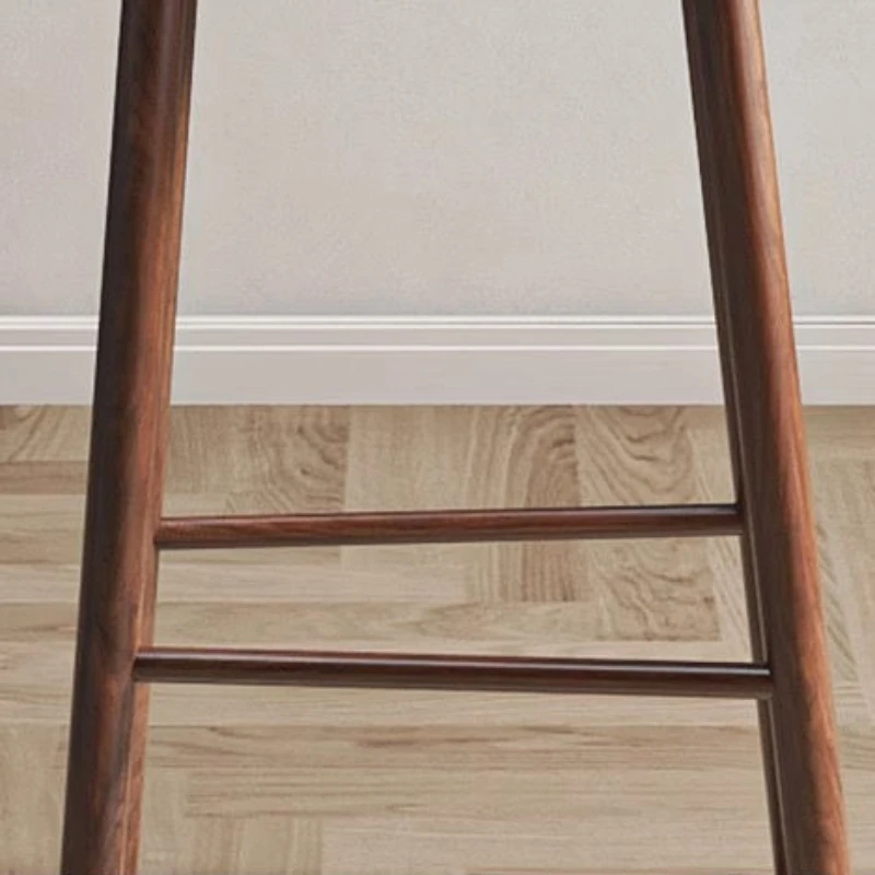 Particularly Durable Bar Chair Solid Wooden Modern Designer Vintage Bar Chair New Chinese Sense Bar Furniture Stolik Barowy XYBC