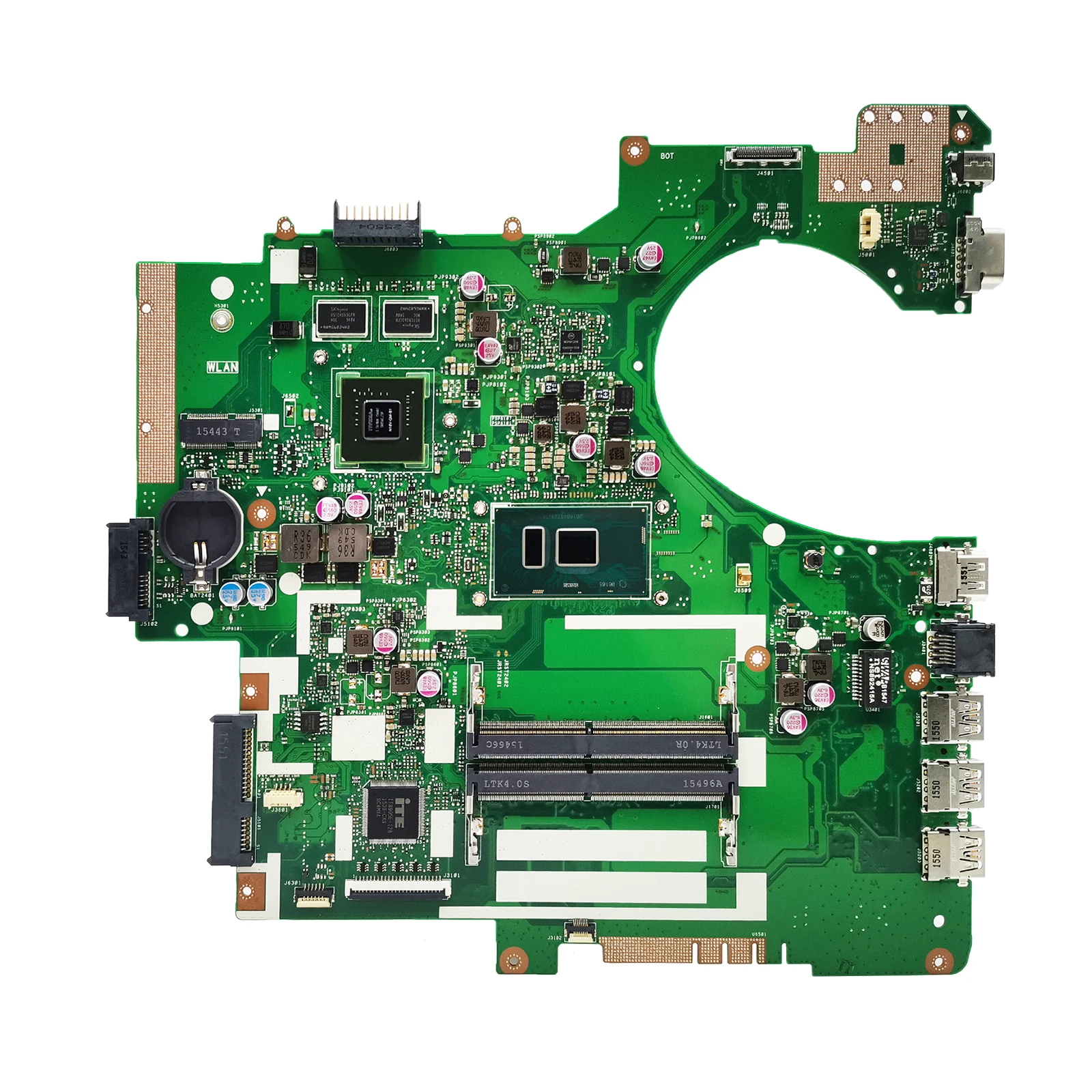 P553UJ Mainboard For ASUS P553UA PRO553U PX553U P2540UQ P2540U P2540UV P2540UB P2540UA Laptop Motherboard I3 I5 I7 6th 7th Gen