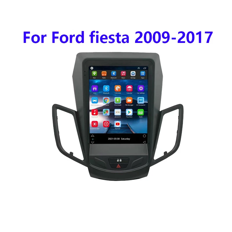 

9.7 Inch WIFI 1G+16G 2G+32G Carplay Android 12 Car Radio Multimedia Video Player For Ford Fiesta 2009 2009-2017 Navigation GPS