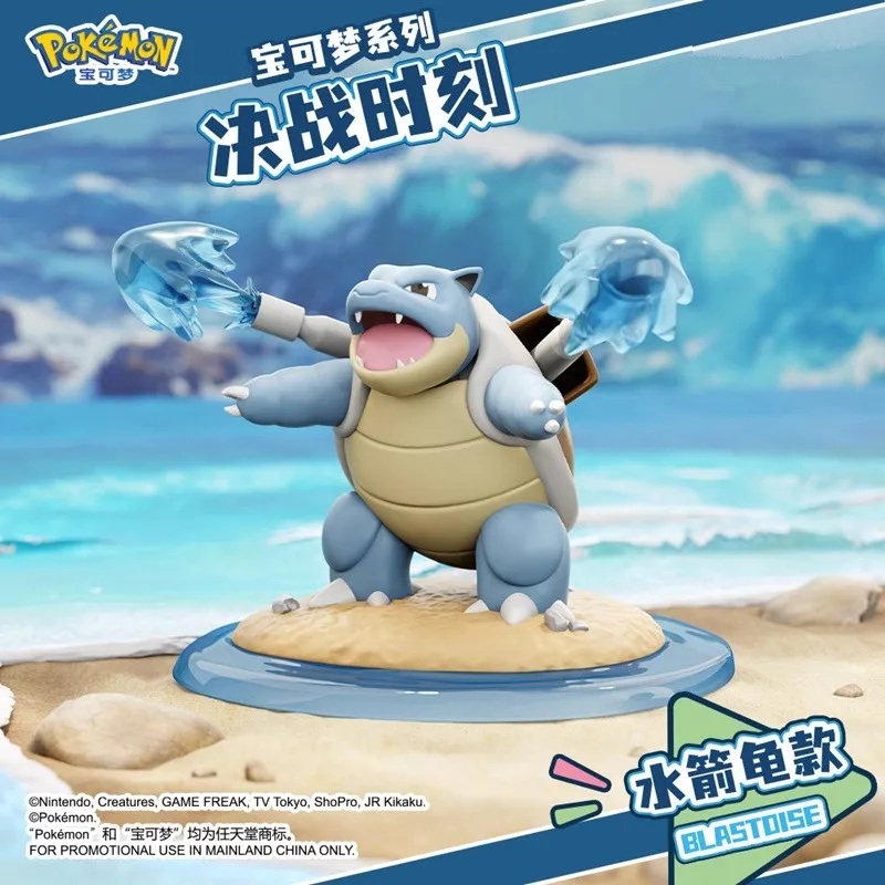 Genuine Pokemon Anime Action Figures Charizard Blastoise Arcanine Lapras Venusaur‌ Dragonite Furniture For Display Birthday Gift