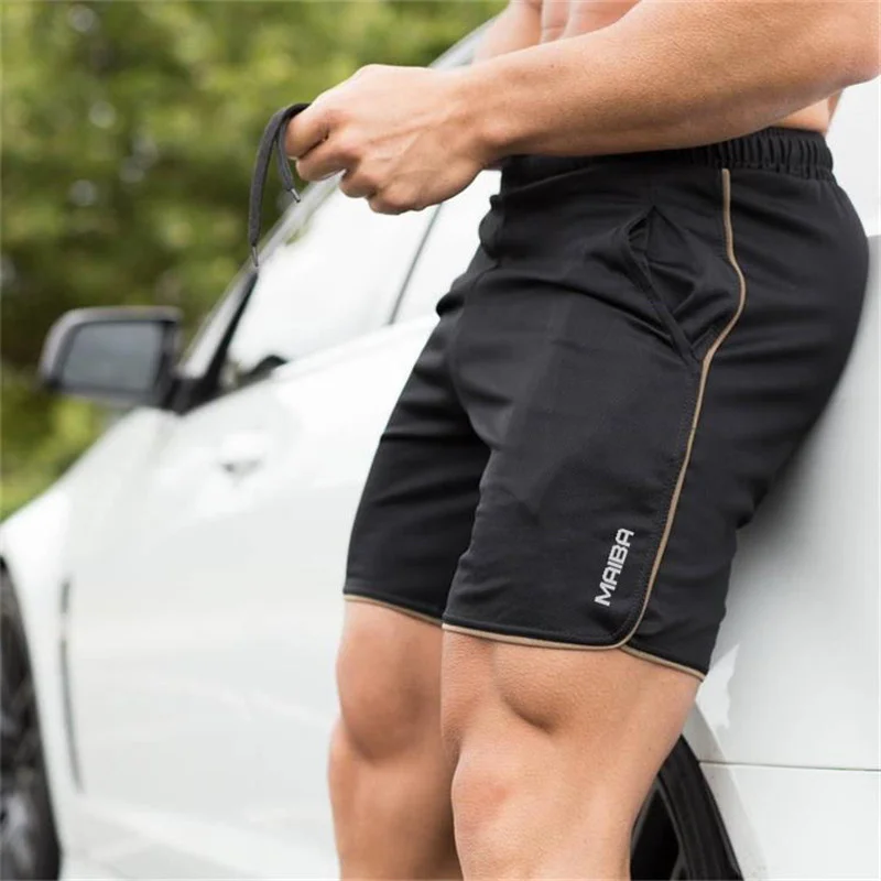 2024 Summer Sport Shorts Men Fitness Sweatpants bodybuilding Short Pants Mens Gym Quick Dry brand Jogging mesh men Shorts