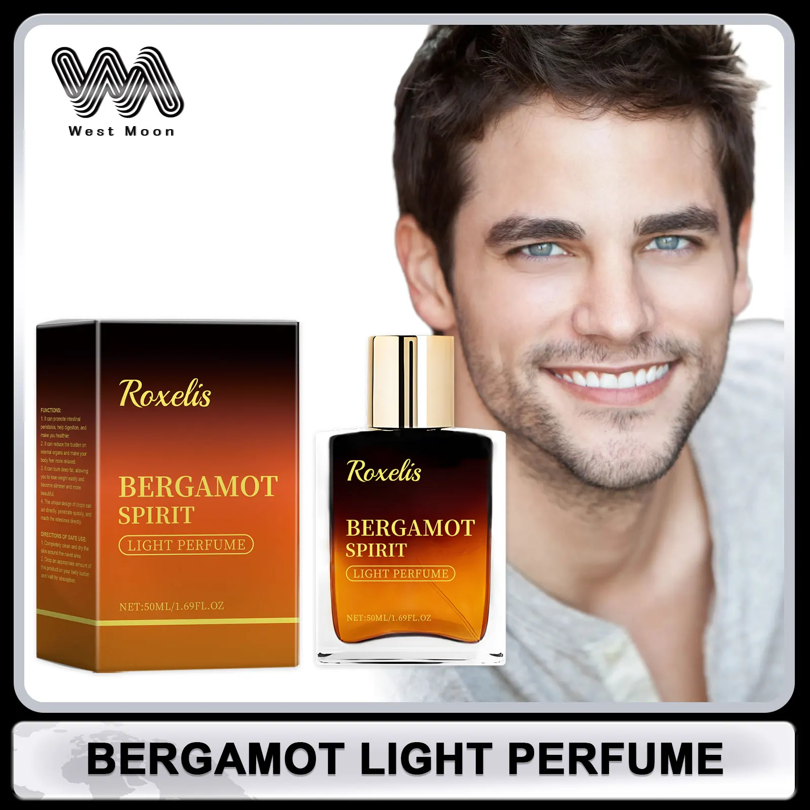 Sexuellement de bergamote longue durée pour homme, parfum fruité, parfum de phéromone élégant, tenue sexy pour rendez-vous, 03 rendez-vous