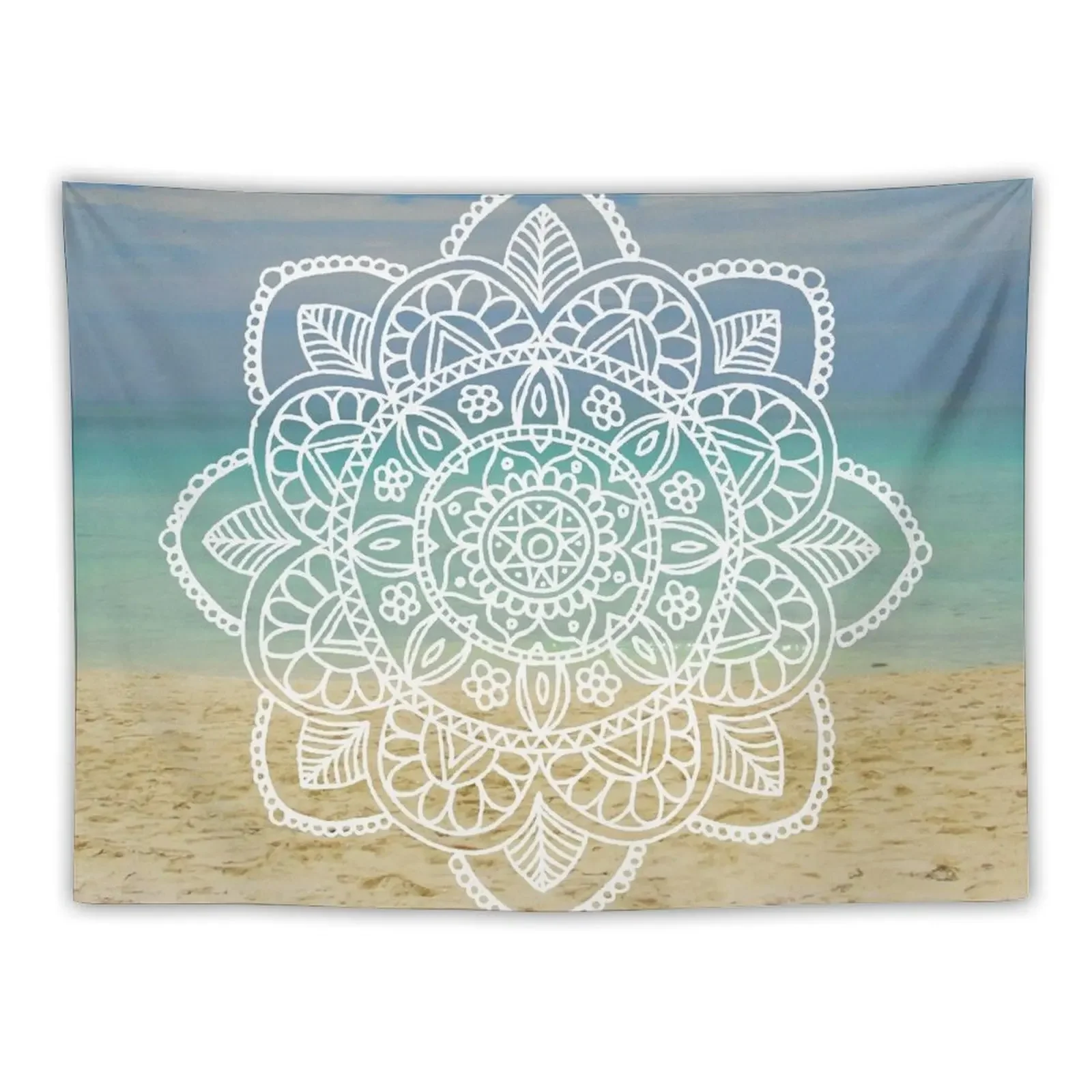 Beach Mandala Tapestry For Bedroom Funny House Decoration Tapestry