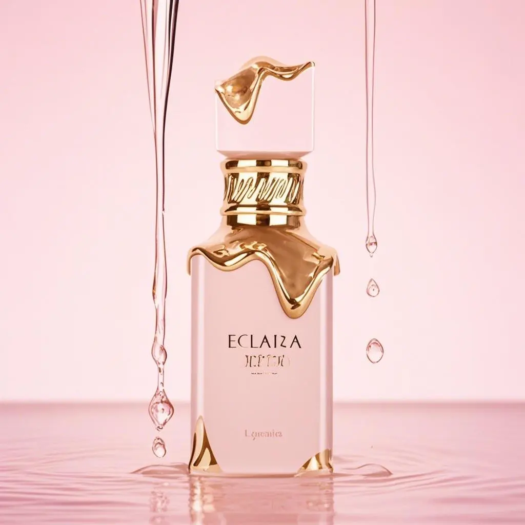 Lattafa Yara Toilette für Damen |   Geblümter Gourmand-Duft in rosa Flasche mit goldenem Ring |   Arabian Women's Cologne, Long La