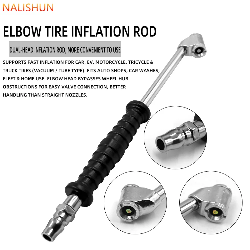 Tige de gonflage de pneu à dou - Tire Inflator Nozzle Kit avis et prix