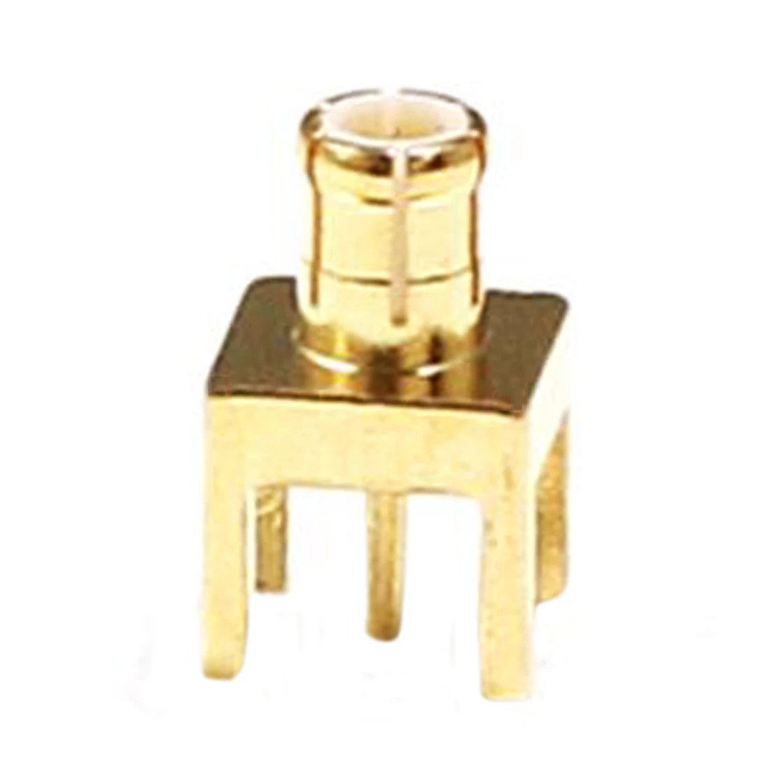 

1pc MCX Male Plug RF Coax Connector PCB Through Hole Mount Straight Goldplated New Wholesale Welding Terminal