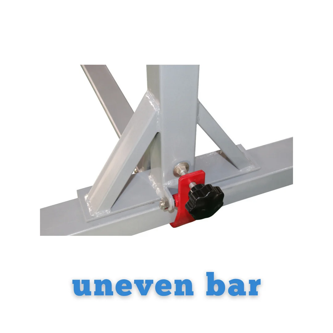 

Junior Competition Training Gymnastic Horizontal Uneven Bar for Fitness Junior Gym Training Steel Material Parallel Bars