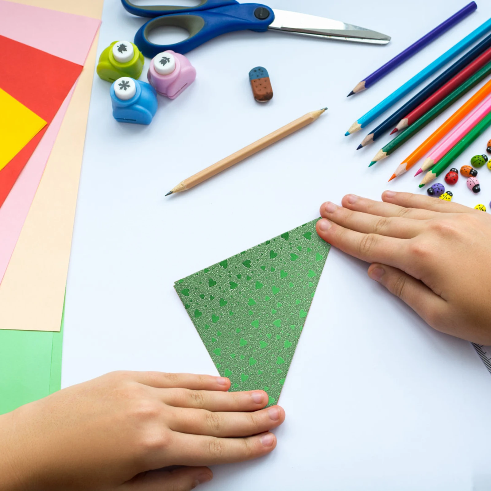 

112pcs Origami Crane Papers Pearlescent Mixed Colors Child Crafts Diy Folding Supplies Decorative Scrapbooking Handmade