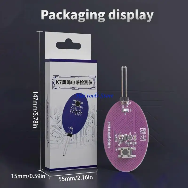 X37E Handheld Inductors Detectors For Electronics Repair Fast Fault Location Mobile Maintenance Tool With Visual Indicators