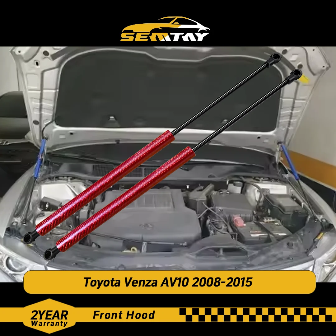 

Стойки капота SEMTAY для Venza AV10 Toyota 2008-2015, амортизаторы капота, аксессуары для обслуживания автомобиля, демпферная часть