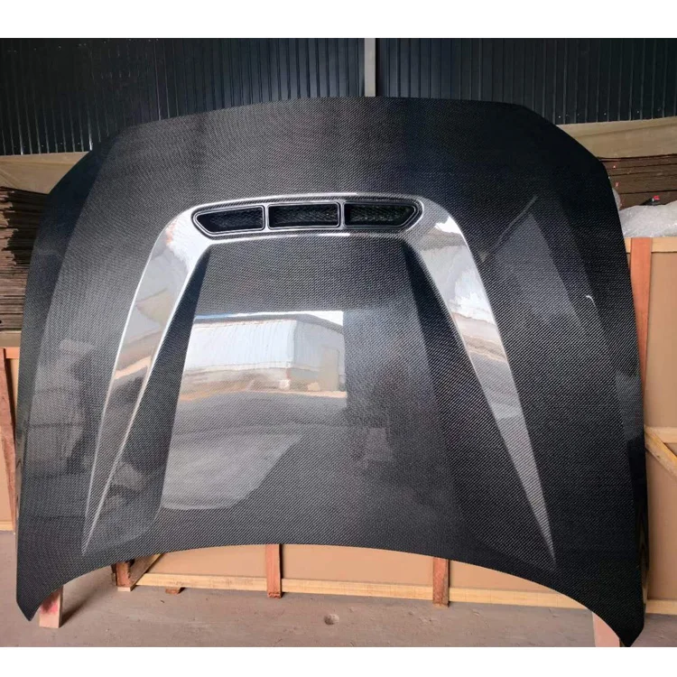 أجزاء تجديد السيارات غطاء محرك السيارة الأمامي من ألياف الكربون الحقيقية أغطية المحرك من ألياف الكربون لسلسلة 2 F21 F22 F87 M2 M2C CS Style