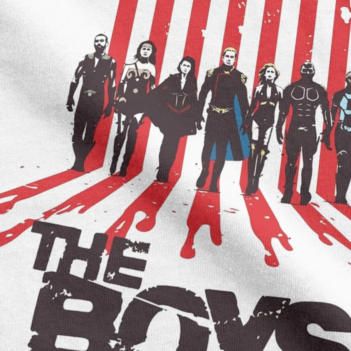 Funny The Boys TV Show T-Shirts Men Women\'s Cotton Superhero Tees Shirt Summer Clothing