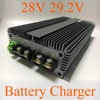 バッテリー充電器 DC DC 12V から 24V ステップアップコンバータ 3A-100A 28V 鉛蓄電池および 29.2V LiFePO4 補助バッテリー用 1