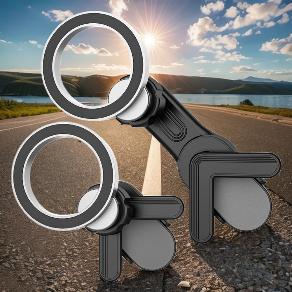 테슬라 디스플레이 화면에 대 한 자동차 전화 마운트 360도 회전 자기 자동차 전화 홀더 아이폰 15 14 프로 삼성에 대 한 GPS 브래킷