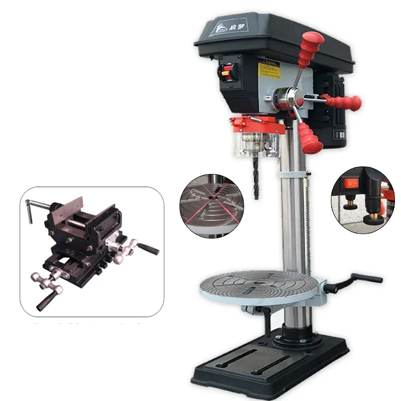 750W Household Heavy-duty Multi-function Bench Drilling Machine