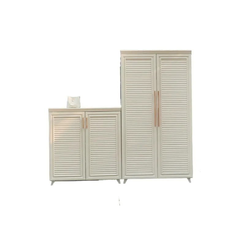 Outdoor balcony, rainproof and rust resistant aluminum alloy storage cabinet, courtyard storage, cleaning, outdoor tool cabinet