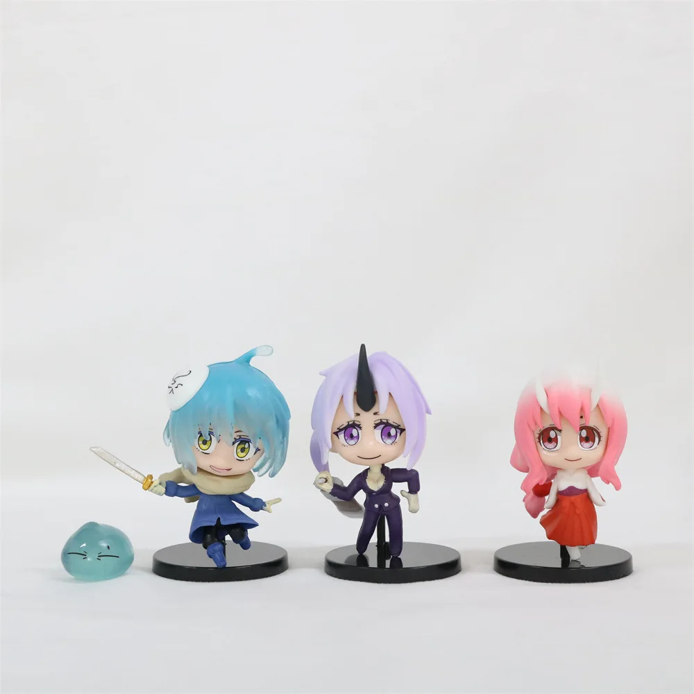 That Time I Got Reincarnated As A Slime Anime Figures Rimuru Milim Kawaii Action Figure PVC Model Toy Collection Kids for Gift