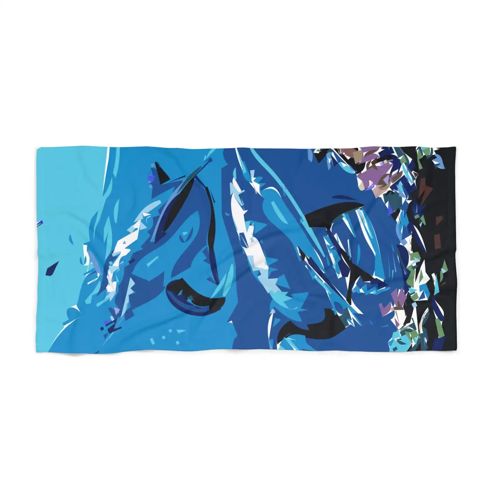 Swimming Dolphins Summer Beach Towel Ocean Wave Sea Life Print Hotel Towels Bathroom Travel For Home Spa Baby Playa Sauna Bath