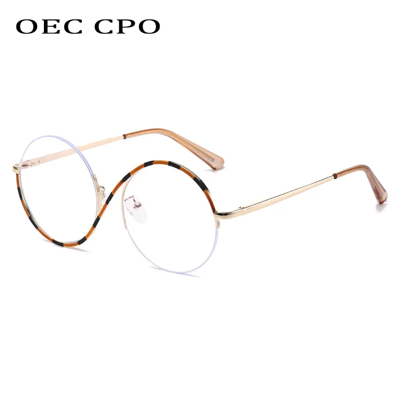 

Rimless Anti Blue Light Round Glasses Women For Men Vintage Brand Designer Myopia Prescription Optical Eyewear Frame Eyeglass
