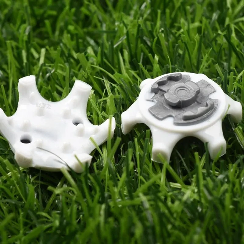 Golf Spikes Fast Twist Shoe Spikes Ultra Thin Cleats Pins White Replacement Set Golf Training Aids Golf Supplie