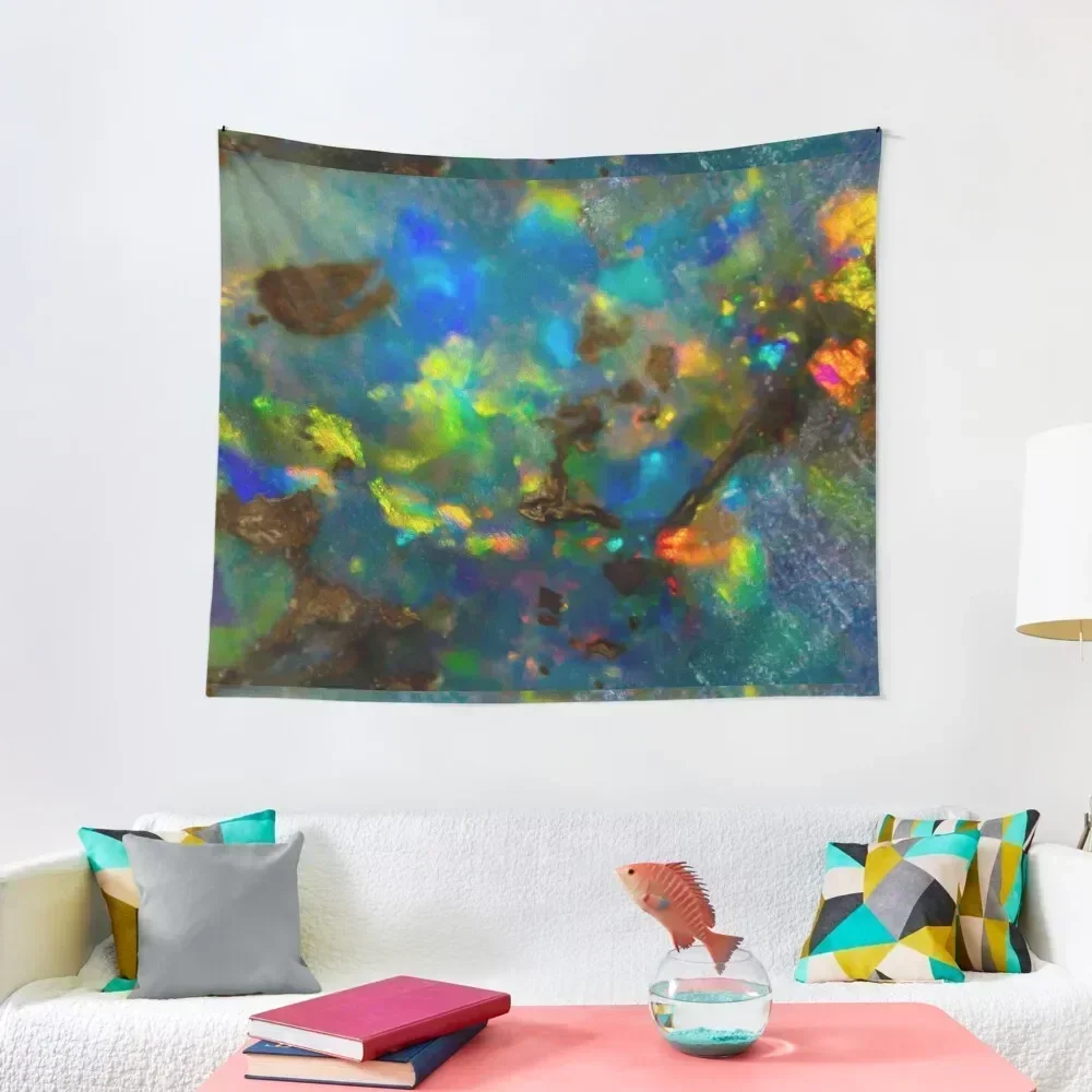 Precious Australian Boulder Opal Tapestry Nordic Home Decor Funny Tapestry