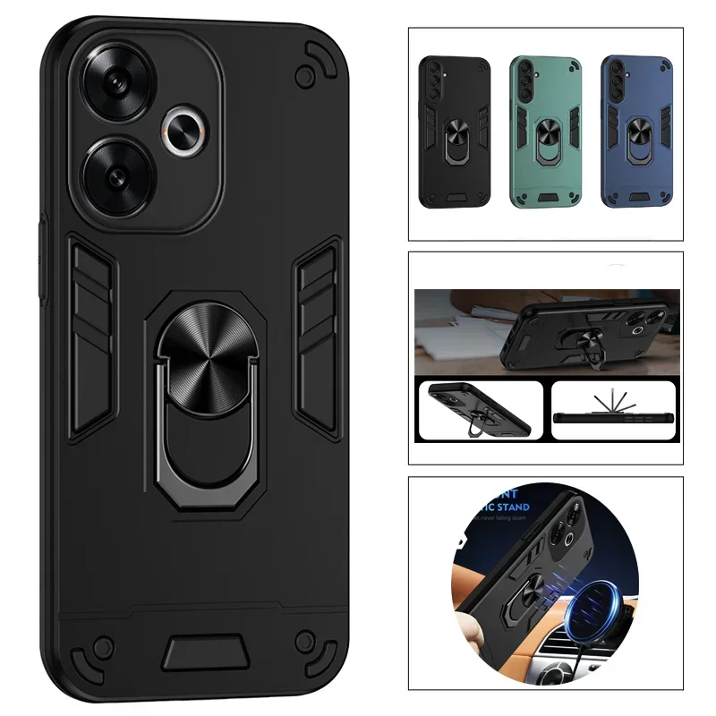 Magnetic Bracket Phone Holder Case for Motorola MOTO Edge 40 30 Edge40 Neo Pro E32 E22 E13 G71S Cases Protect Bumper Back Cover