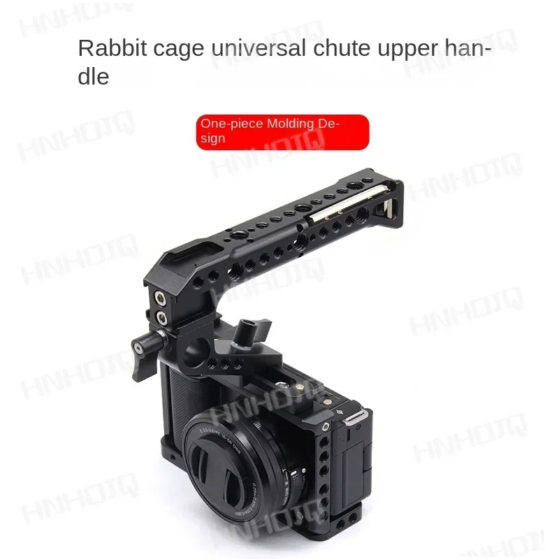 Camera Rabbit Cage Universal Sliding Chute Upper Hand-Carrying Multifunctional Handheld Handle Port Slider Clamp Pedestal Handle