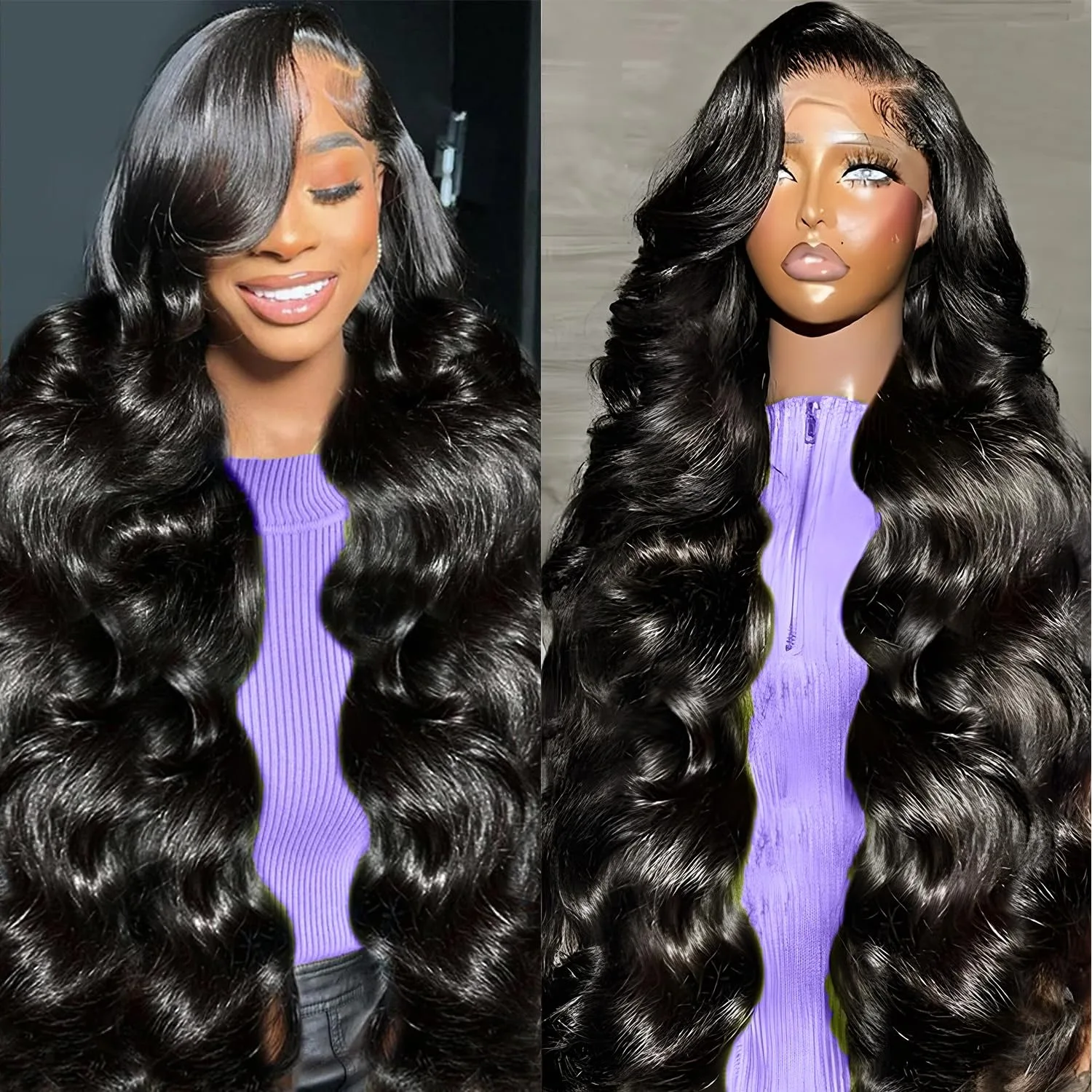 

13x6 Hd Transparent Body Wave Lace Front Wig Brazilian 360 Full Lace Frontal Wigs 13x4 Preplucked Lace Human Hair Wigs For Women