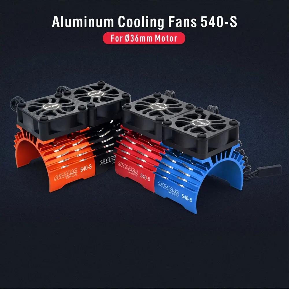 SURPASS HOBBY 36 mm 40–42 mm 55–58 mm bürstenloser Motor-Lüfterhalter für 540 550 3650 3660 4268 4274 1/10 1/7 1/8 1/5 RC Car – Detail 9
