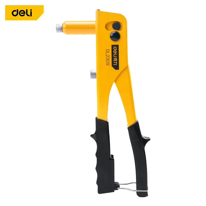 

Deli Heavy Rivet Gun Hand Tools Labor-Saving Rivet Gun Aluminum Alloy Rivet Nut Tool