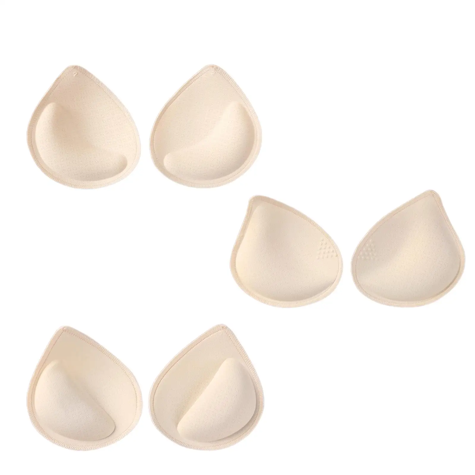 2Pcs Bra Pads Inserts Breathable Replacement Breast Enhancers Inserts for Sports Bra Swimsuit Bikini Tops Underwear Yoga Wear