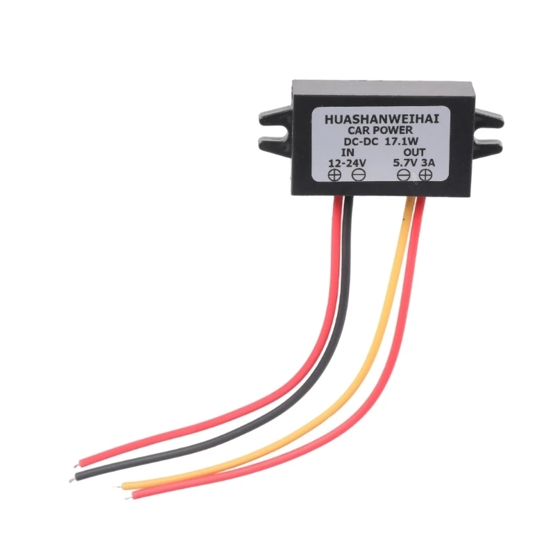 12V 24V to 5.7V 3A Step Down Converter Reducer Power Supply Regulator Module For Automotive Application 83CE