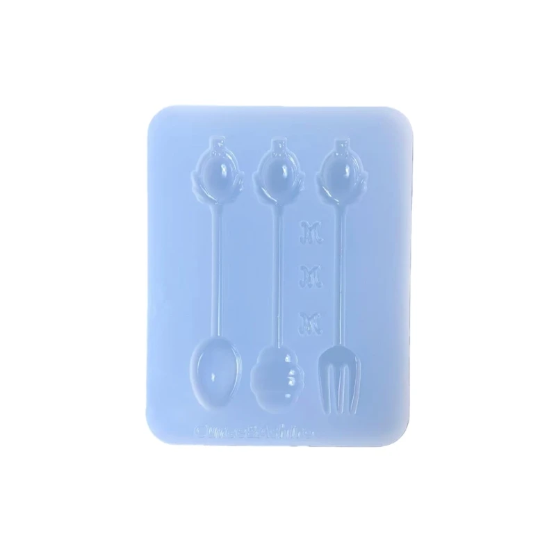 CORD Heat Resistant Silicone Craft Mold Multiple Spoon Fork Designs DIY Art Projects