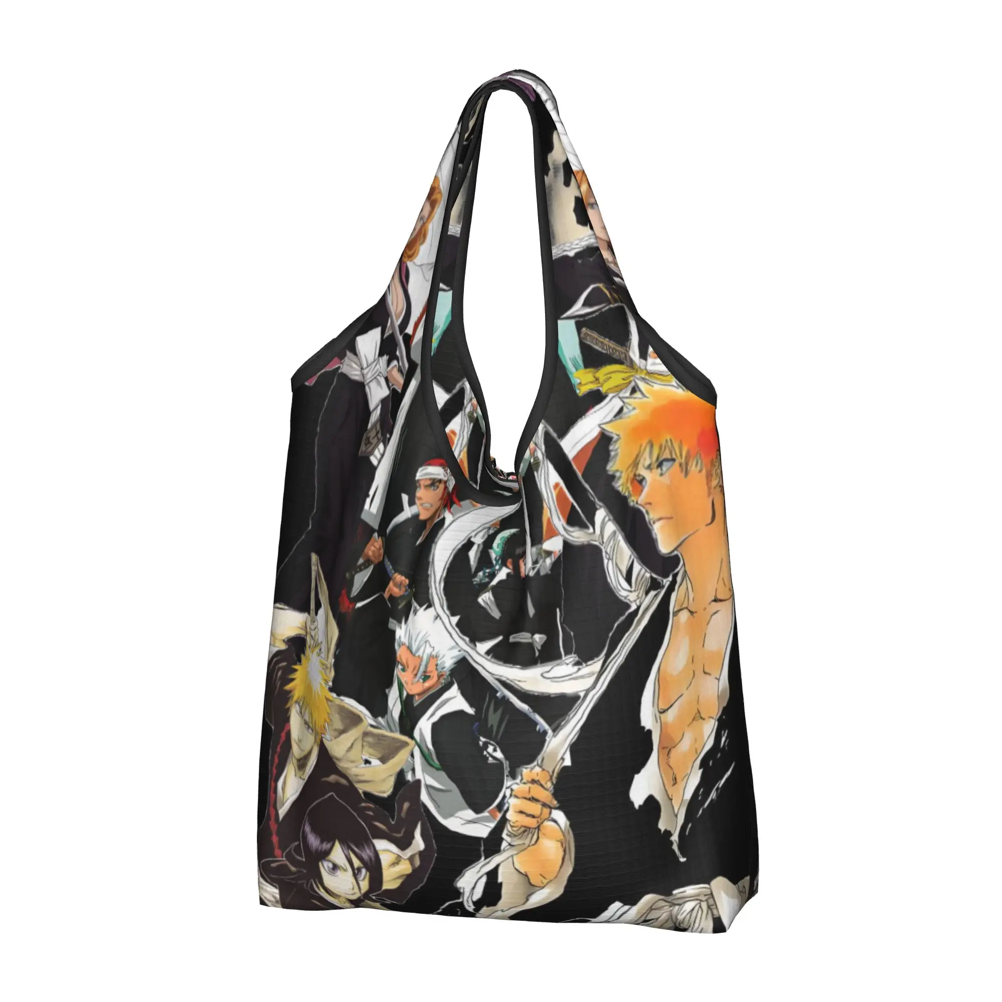 Fashion Printing B-Bleaches Comic Hot Strategic Tote Shopping Bags Portable Shoulder Shopper Japan Handbag