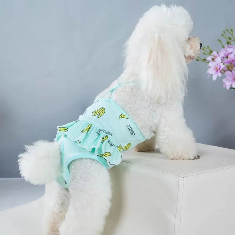 Dots Pet Dog Shorts Diaper Sanitary Physiological Pants Puppy Jumpsuit Sanitary Brief Panties Menstruation Underwear Briefs