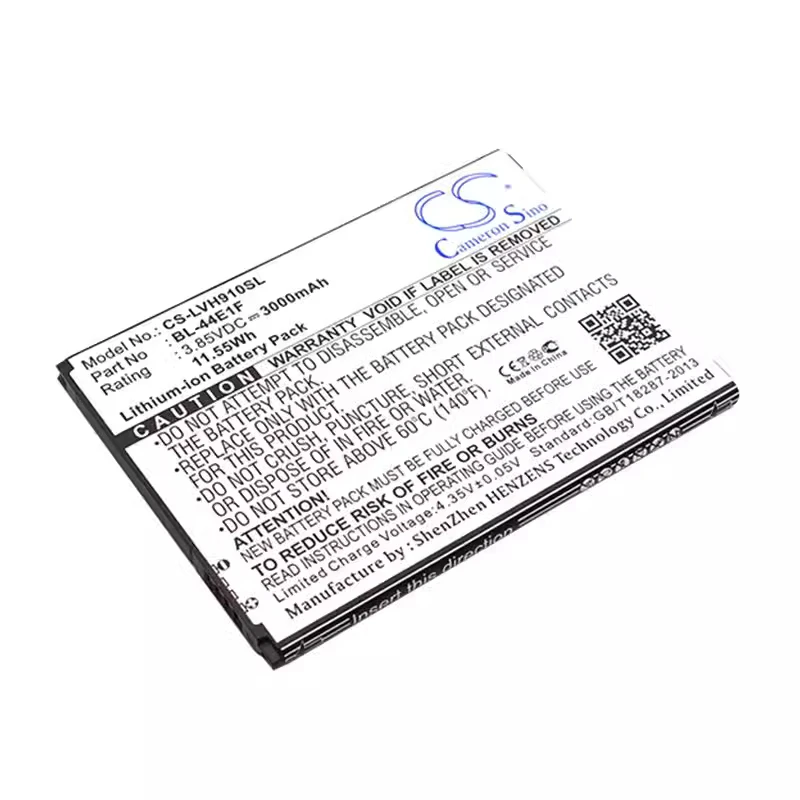 VS995 V20 H990DS US996 VS995 H910 Mobile Phone BL-44E1F CS-LVH910SL Lithium Battery Pack