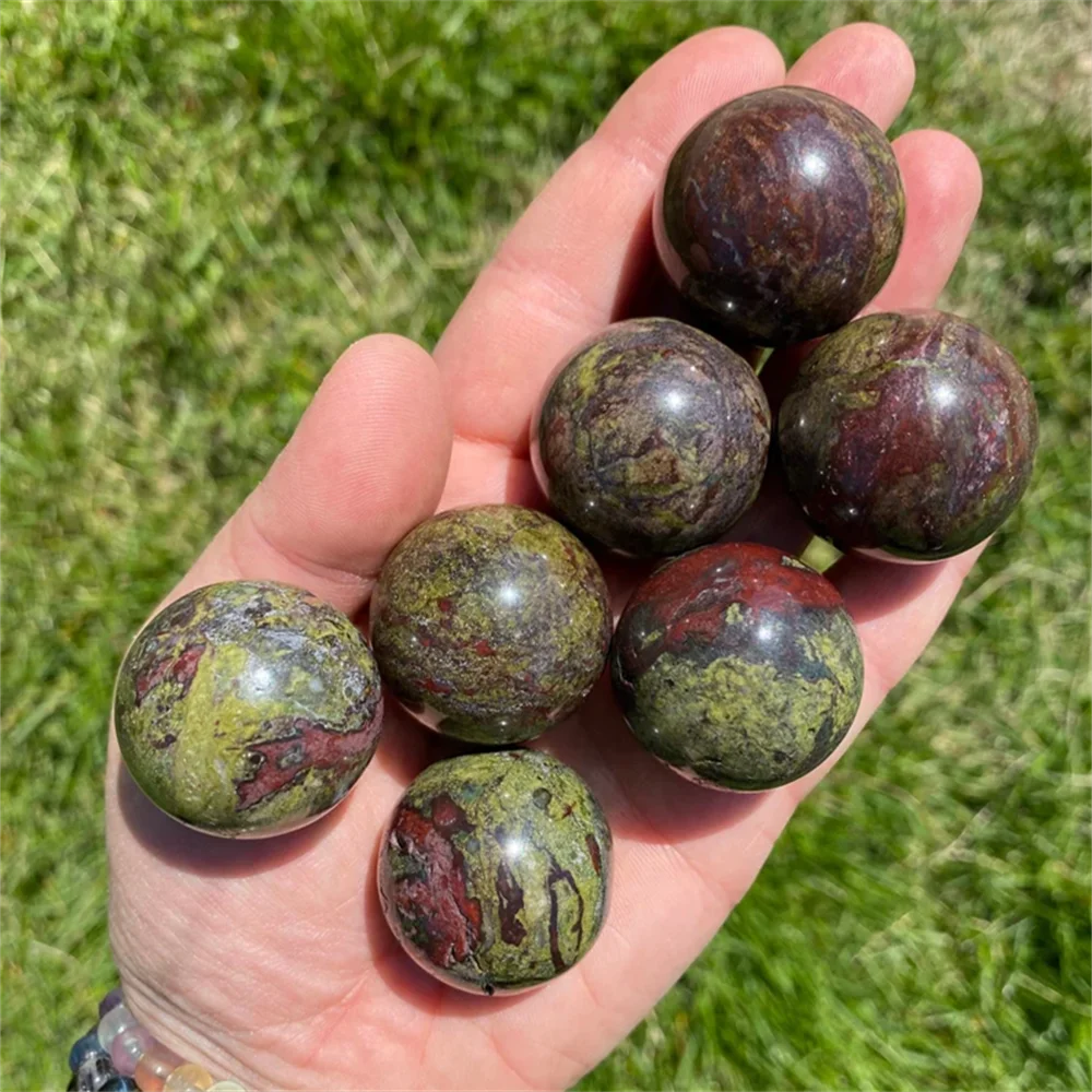 Dragon Blood Jasper small balls, Dragon Blood Stone Ball, Quartz Sphere, Quartz Point, Home Decoration, Crystal Gift