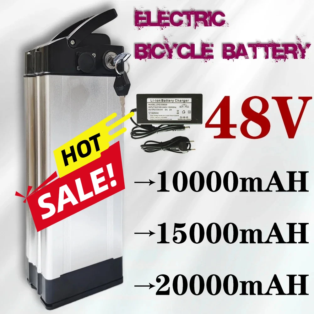 

HaiBa 48V Battery Pack 10Ah/15Ah/20Ah For Shengmilo MX20 with Aluminum Case Anti-theft Lock+charger