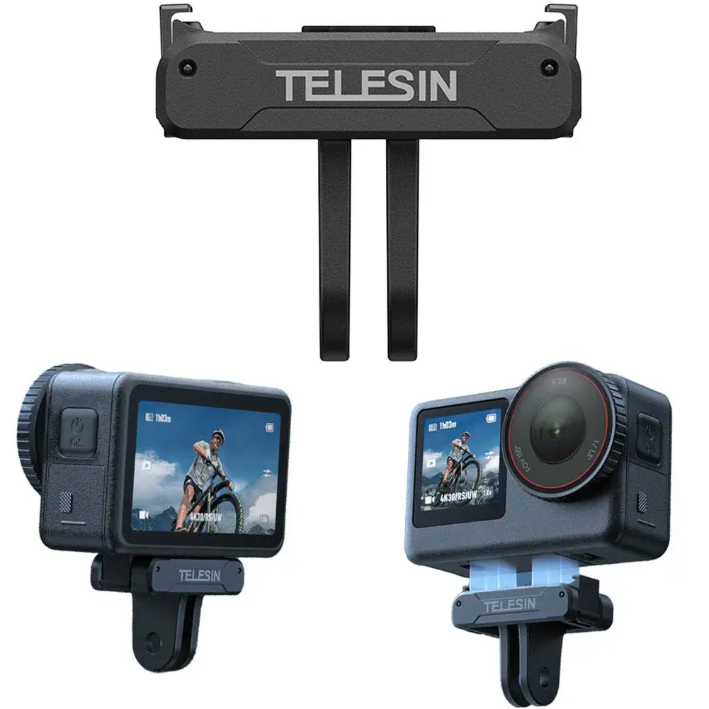   Adapter szybkozłączny do DJI Osmo Action 6, magnetyczna podstawa dwuklaurowa do mocowania kamery sportowej, uchwyt F5S2