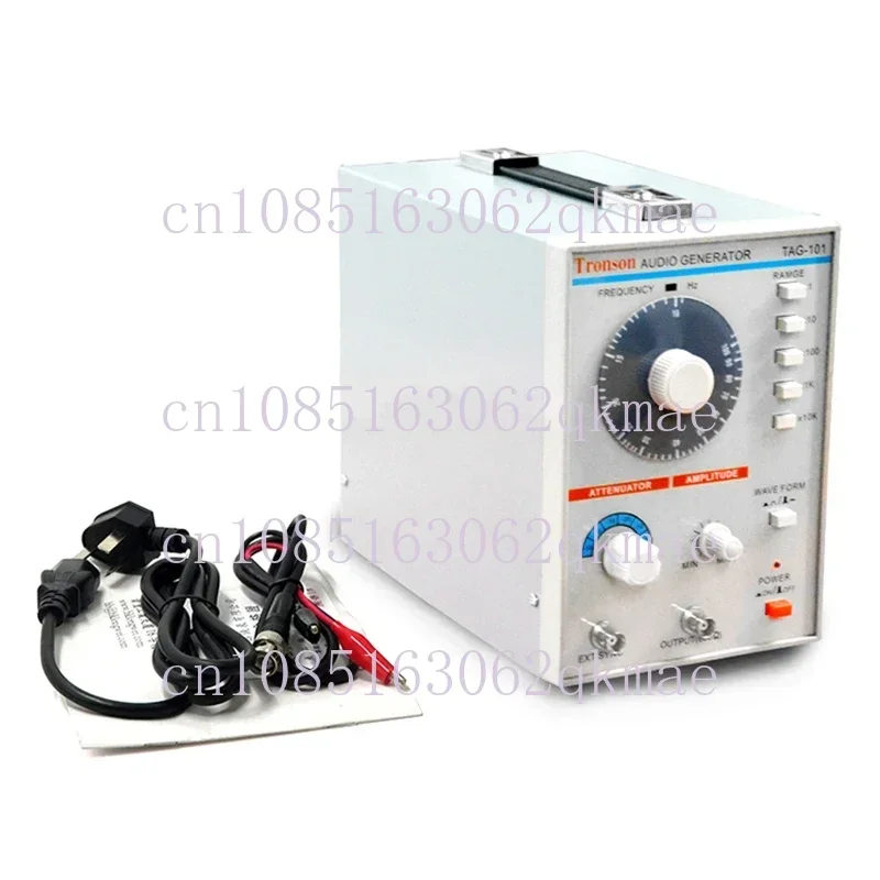 AC 100-240V TAG-101 Low Frequency Audio Signal Generator  Source 10Hz-1MHz