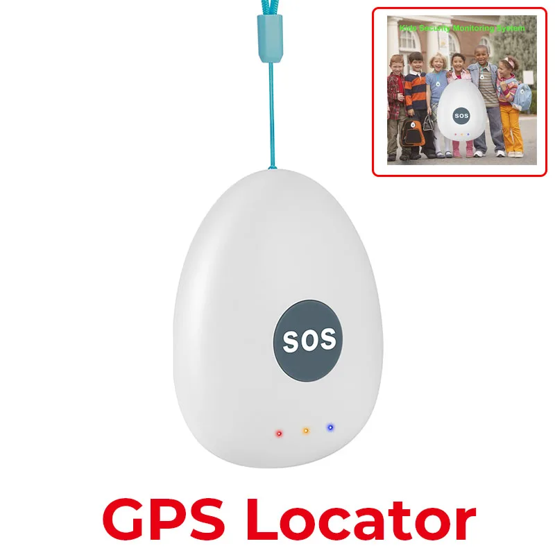 

Children Elderly Personal GPS Locator Student Locator Anti-tamper Button Pendant SOS Alarm 4G Two-Way Communication Locator