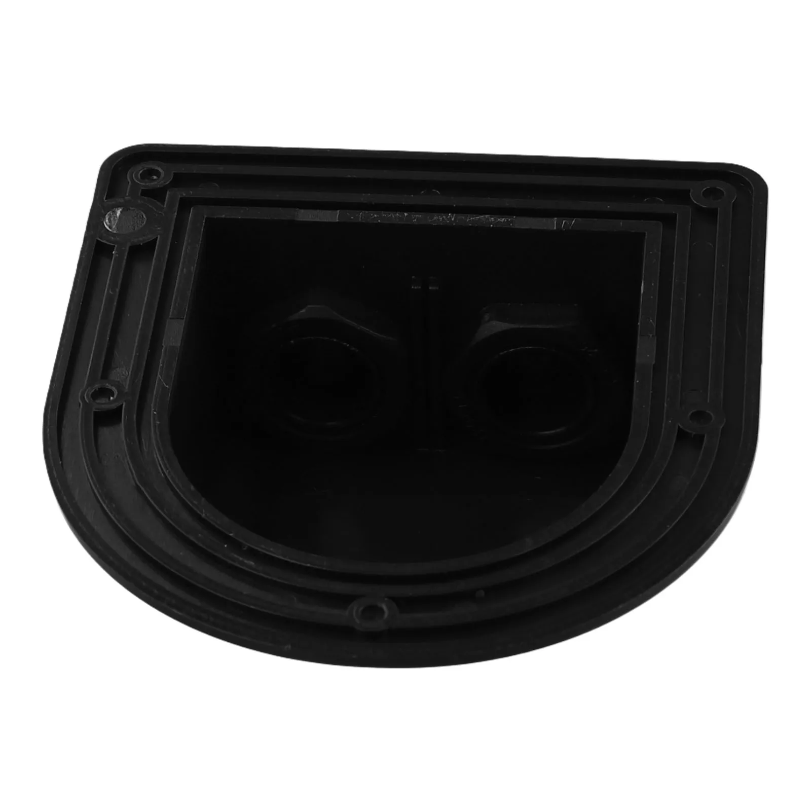 ABS Solar Panel Brackets Black Solar Panel Mount Easy Installation Long-lasting Support Compatible With 20W-200W Panels