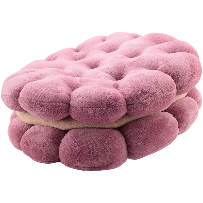 Ins Sandwich Biscuit Sofa Cushion Soft Thick Seat Cushion Living Room Bedroom Home Decor Throw Pillow Back Cushions A Durable