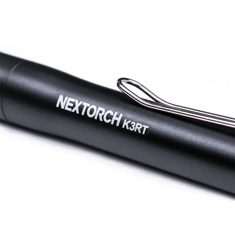 Imagem -06 - Nextorch-lanterna de Autodefesa K3rt Penlight 330 Lumens Impermeável Anti-drop Bisel de Golpe Super-hard Tipo-c Recarregável