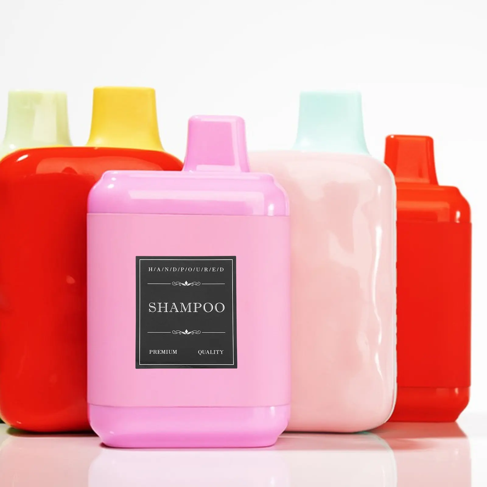 

3 комплекта водонепроницаемых самоклеящихся этикеток для бутылок с шампунем, наклейки для дополнительных бутылок с медным покрытием для организации дозаторов в ванной комнате