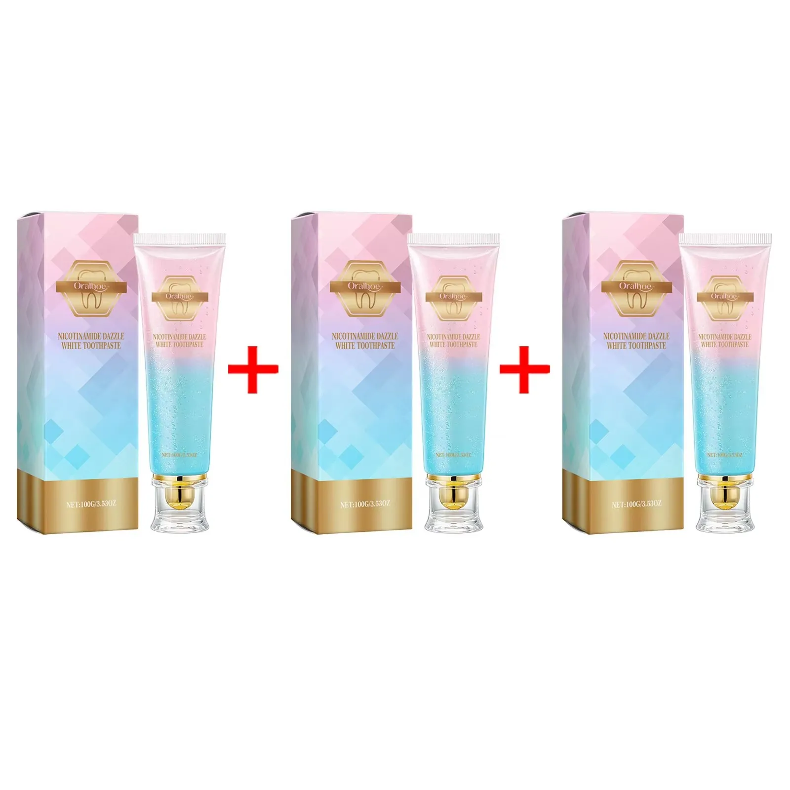 Teeth Whitening Toothpaste Repair Cavities Root Cleaning Soothe Gum Sensitivity Eliminate Bad Breath Fresh Mouth Mint Toothpaste