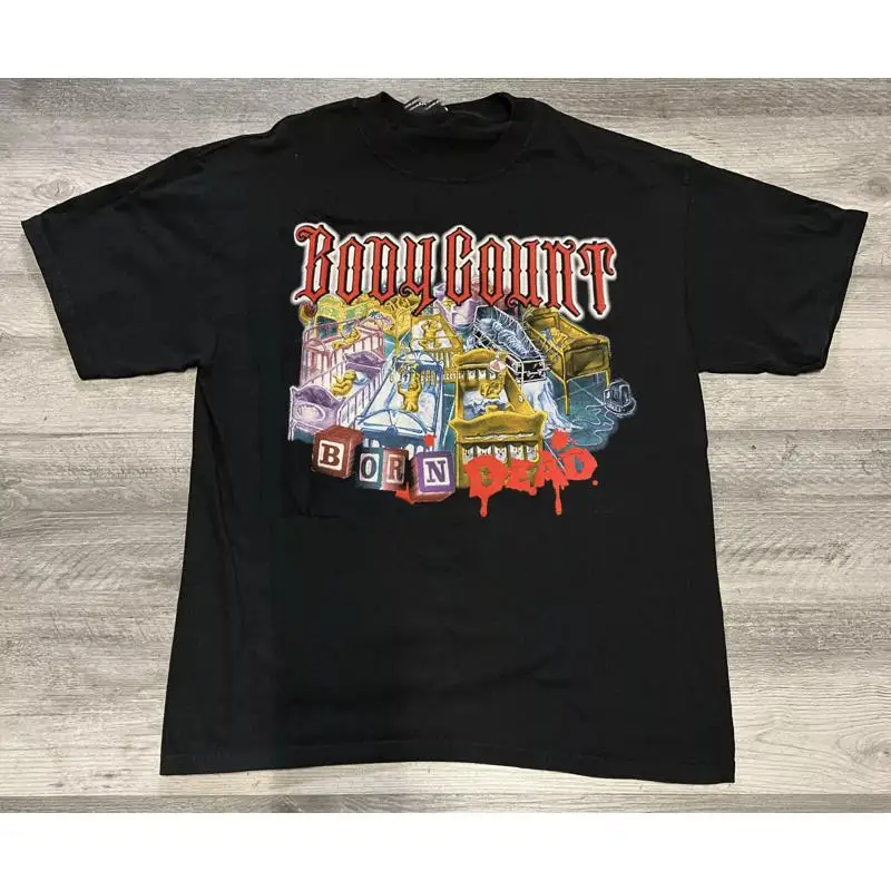 

1994 Body Count Born Dead Cotton T Shirt Concert S to 5XL FE050