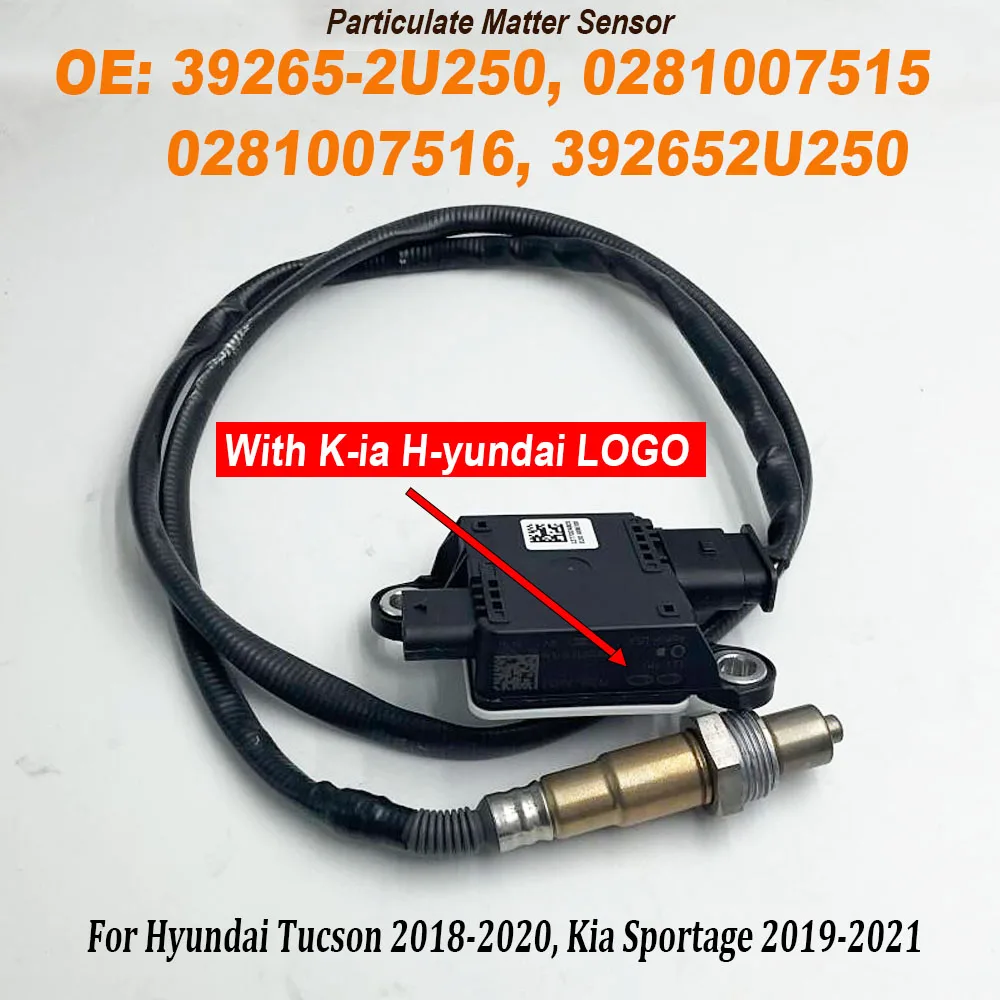 39265-2U250 392652U250 PM Particulate Matter Sensor 0281007515 0281007516 For Hyundai Tucson 2018-2020 Kia Sportage 2019-2021