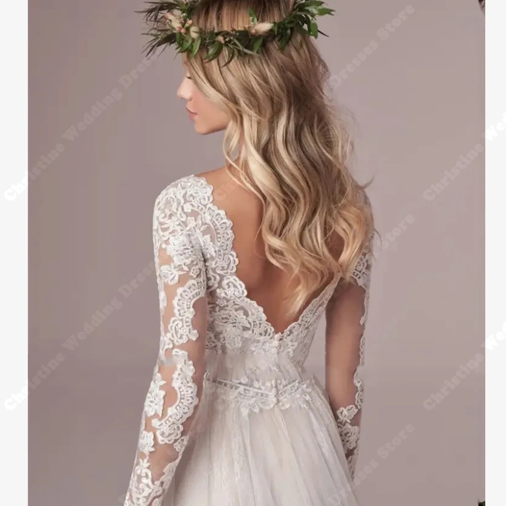 Robes de mariée minimalistes Boho pour femmes, robes en tulle moelleux A-ligne, fronde sexy, robe de Rhde fiançailles, élégante, luxe féminin, 2024