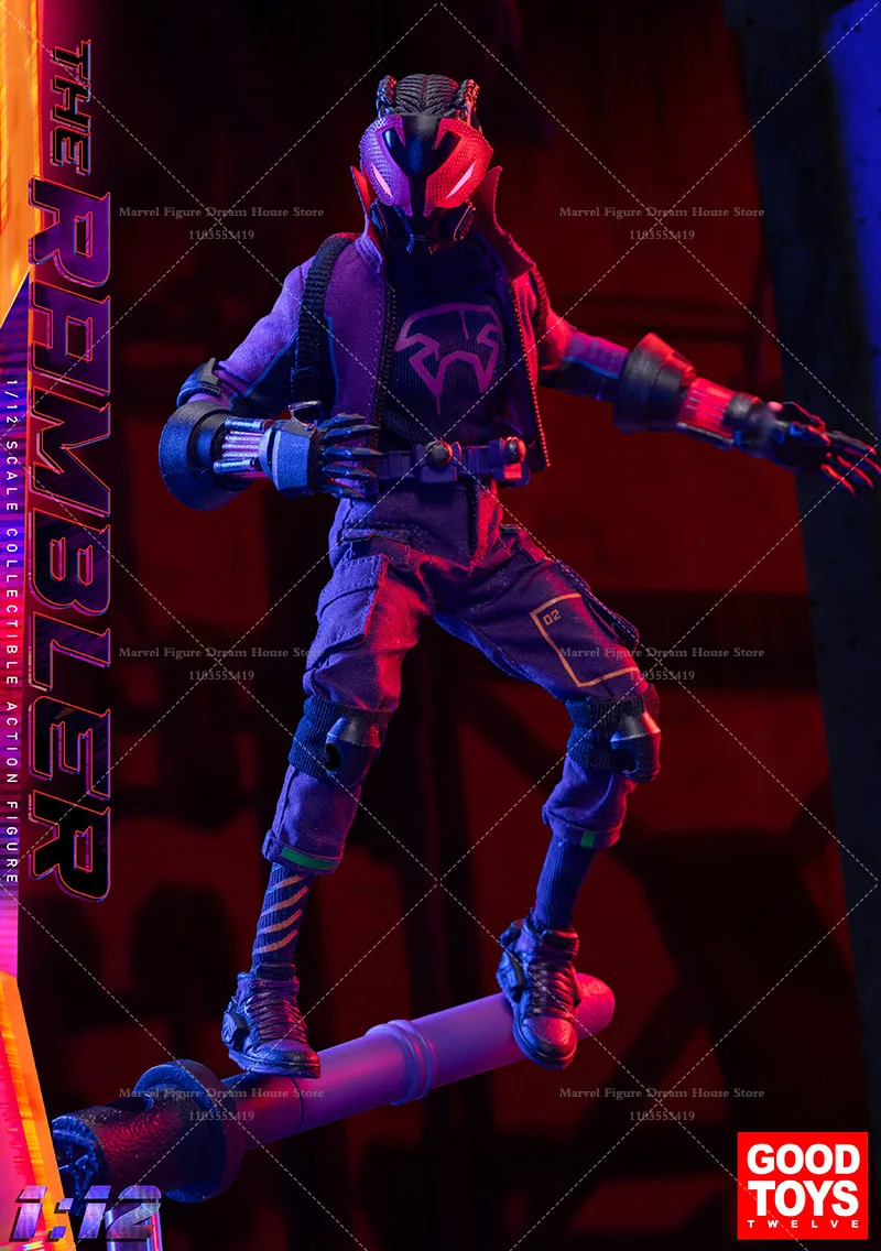 GOOD Toys DG002 1/12 Spider Boy Series Prowler Graffiti Hobby Film Version 6-calowa figurka akcji, żołnierz